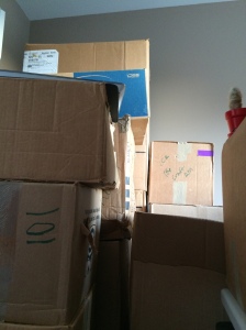 Boxes, boxes everywhere!